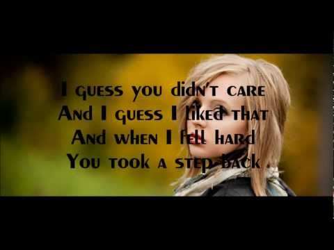 I Knew You Were Trouble - Madilyn Bailey - Lyrics