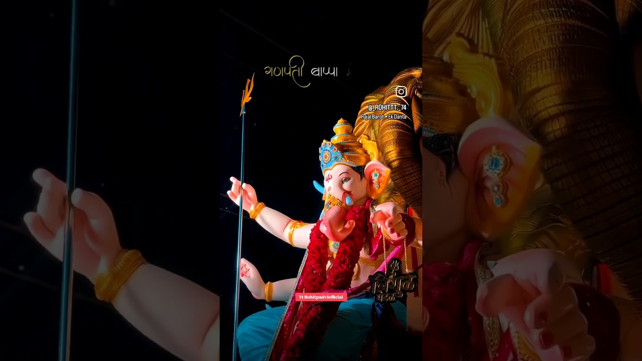 Ganeshji Karu Vandan Hey Shiv Nandan Ganesh Bhajan  - Hindi Status Tube