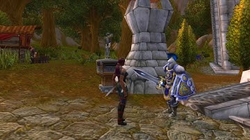 World or Warcraft Female Human Flirt Emotes