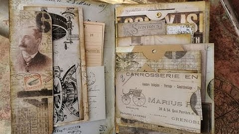 Easy Staggered Envelope Journal Part 1