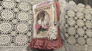 Vintage Rose Junk Journal Flip Through