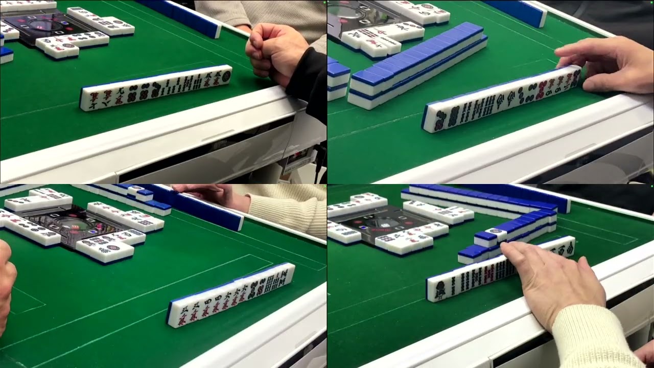 2026/01/03　4人打ち（おおまかMリーグルール）　2回戦（1回戦なし）　手牌 同時　編集なし　IOHD0253