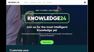 Knowledge 24 Agenda Builder is 🌟LIVE🌟 by ServiceNow Dev Program 235 views 1 month ago 56 seconds