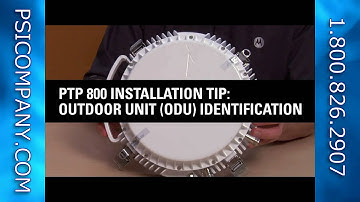 Motorola PTP800 Ethernet Microwave: Overview with Installation Tips - visit us for new models!