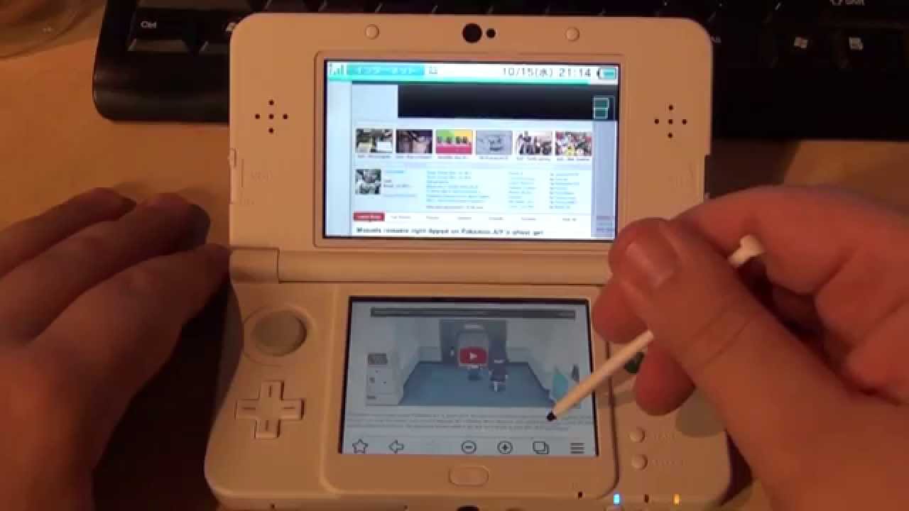 New Nintendo 3DS] Look at Internet Browser - YouTube