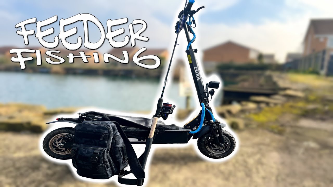 Solar P1 Pro E Scooter Ride Out For Some Feeder Fishing 