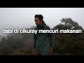 Ketidakterdugaan (Gunung Cikuray, Jawa Barat)
