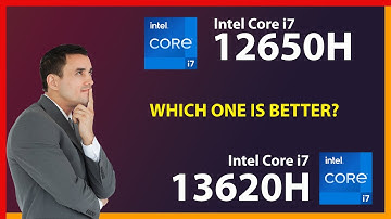 INTEL Core i7 12650H vs INTEL Core i7 13620H Technical Comparison