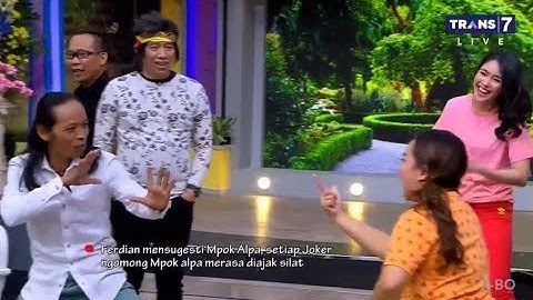 SERU! JOKER ADU JURUS SILAT SAMA MPOK ALPA | OPERA VAN JAVA (25/07/19) PART 2
