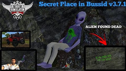 Secret place and alien found dead in bus simulator indonesia v3.7.1 #bussimulatorindonesia