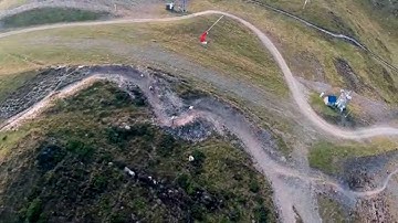 Xavier De Le Rue testing the HEXO+ at mountainous altitude