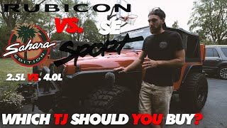 Which Model TJ Should You Buy