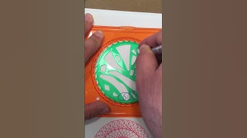 🌹Spirograph Design 🌹Nice Geometric Design | #shorts #spirograph |#spirography #art #asmr #art