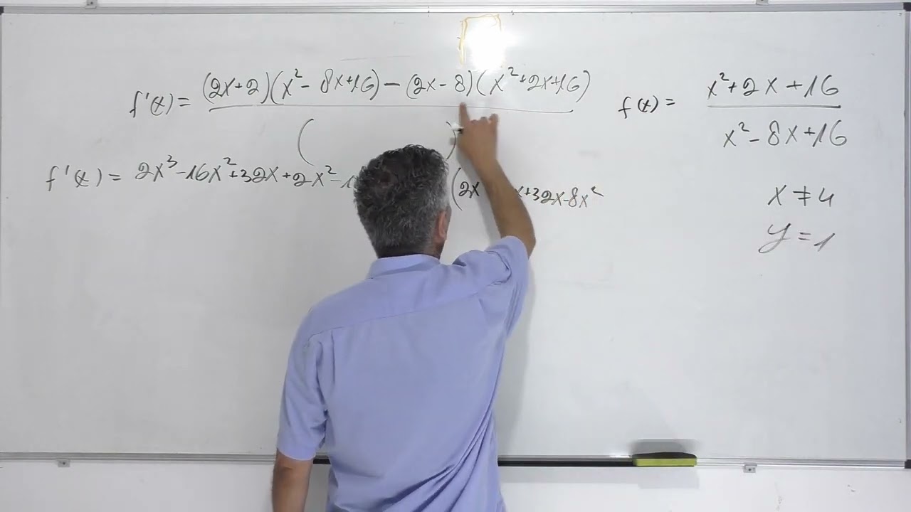 חקירת פונקציה רציונלית עם שני פרמטרים בהתחלה-כיתה י 5 יחידות-תרגול 35