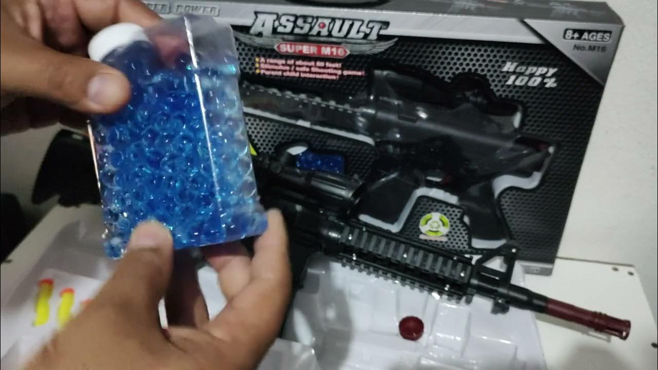 Brinquedo Arminha Lança Dardos E Bolinhas De Gel Grande - Cem