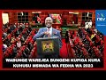 Wabunge Warejea Bungeni Kupiga Kura Kuhusu Mswada Wa Fedha Wa 2023 Wabunge Warejea Bungeni Kupiga Kura Kuhusu Mswada Wa Fedha Wa 2023