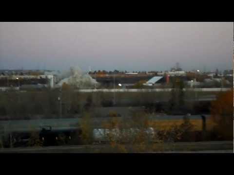 Implosion of the Ogden Grain Elevator - Oct. 16, 2011
