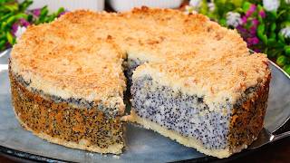 Mix and Bake! 5-Minute Poppy Seed Cake That No One Can Resist!
