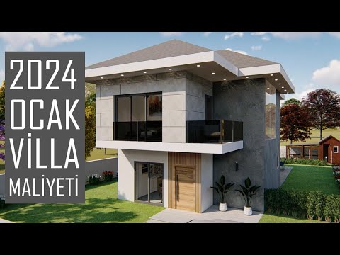 Müstakil Ev Maliyeti 2024 - Villa Maliyeti - Müstakil Ev Modelleri - Köy Evi Kaba İnşaat Maliyeti