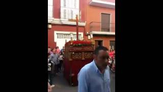 Cruz de Mayo Oración en el Huerto 2016. Entre Azahares. A esta es.