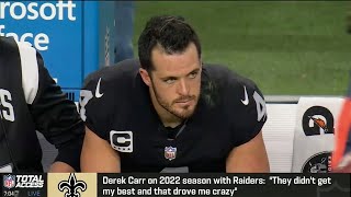 Derek Carr resisting urge to 'tell the whole truth' on Raiders