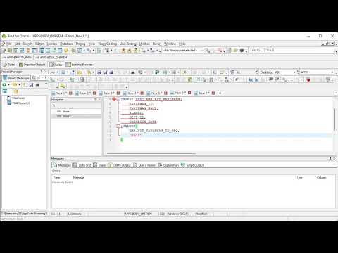 Video: Bagaimanakah cara membuat skrip SQL dalam Toad?