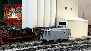 A&M G Gauge Garden Railroad Switching Peck Co-op Grain Elevator Large Scale Trains In The Backyard