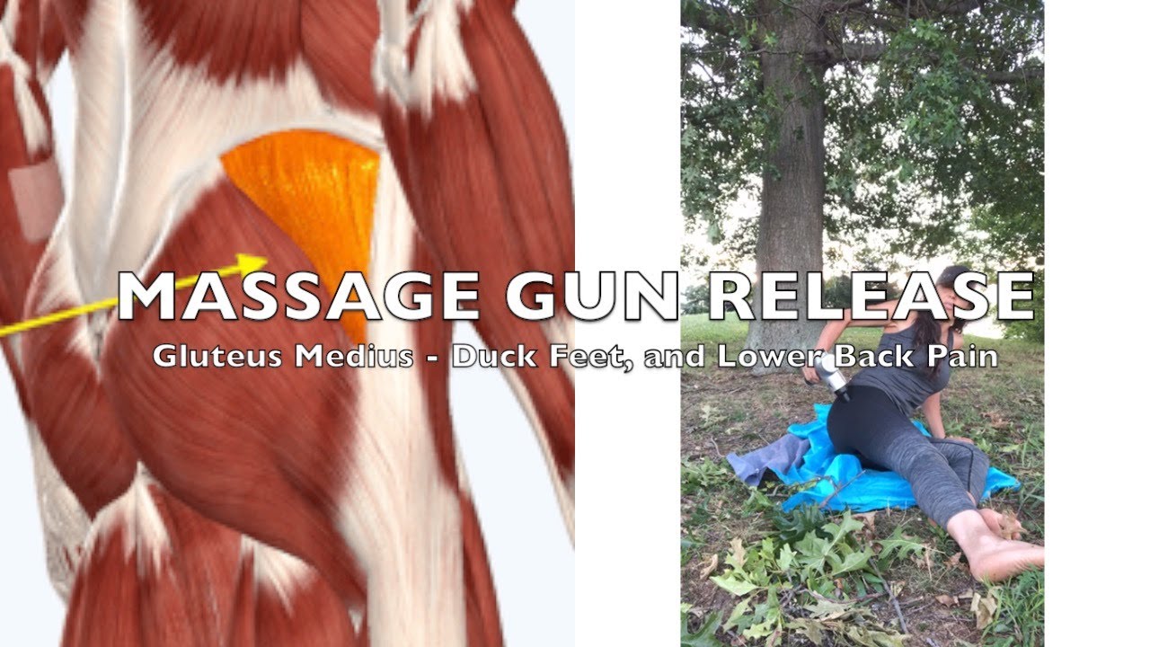 Massage Gun Release Gluteus Med YouTube