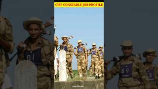 CISF Constable Job Profile || Duty of CISF Constable #cisf