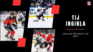 Tij Iginla : Analyse de joueur repêchage LNH 2024