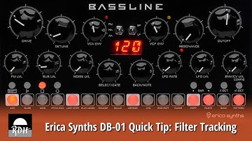 Erica Synths DB-01 Quick Tip: Filter Tracking
