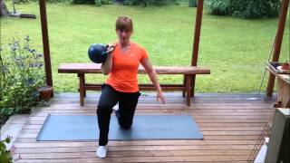 Sofia Norman - Halvt Knästående Enarmspress Med Rotation