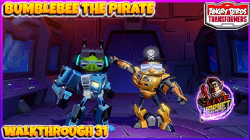 Bumblebee The Pirate and Decepticons Walkthrough Part 31, Angry Birds Transformers, No Commentary.