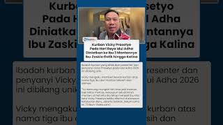 Kurban Vicky Prasetyo Untuk Ibu 3 Mantan Dari Ibunda Zaskia Gotik Hingga Kalina Jadi Sorotan