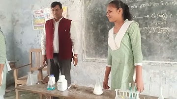 activity 1.4 #10th class science# calcium oxide  reaction with water