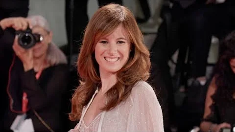 Sarah Maestri on the red carpet for the Venice Fil...