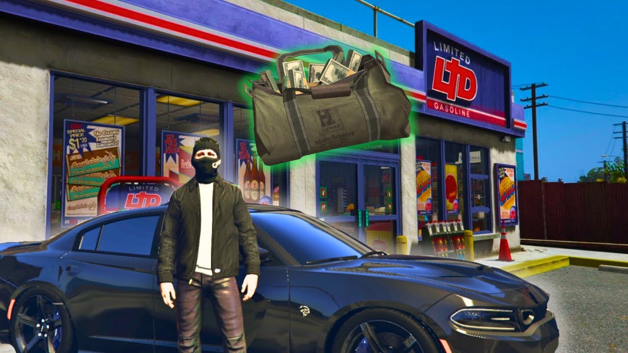 Store Robberies and Heists Challange in GTA 5 RP - YouTube