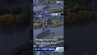 Bridge Stuck Over Sacramento River | Holiday Traffic Backed Up