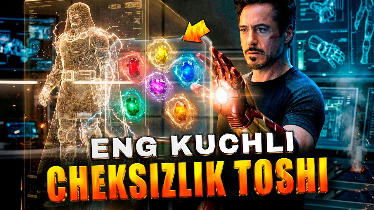 Tanosni O'ldiradigan O'lim Toshi | Marvel Yashirgan 7 va 8 Cheksizlik Toshlar | Eng Kuchli Tosh
