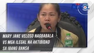 Mary Jane Veloso nagbabala vs mga ilegal na aktibidad sa ibang bansa | TV Patrol