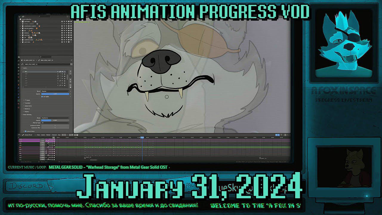[2024-01-31] AFIS Animation Progress Stream VOD - YouTube