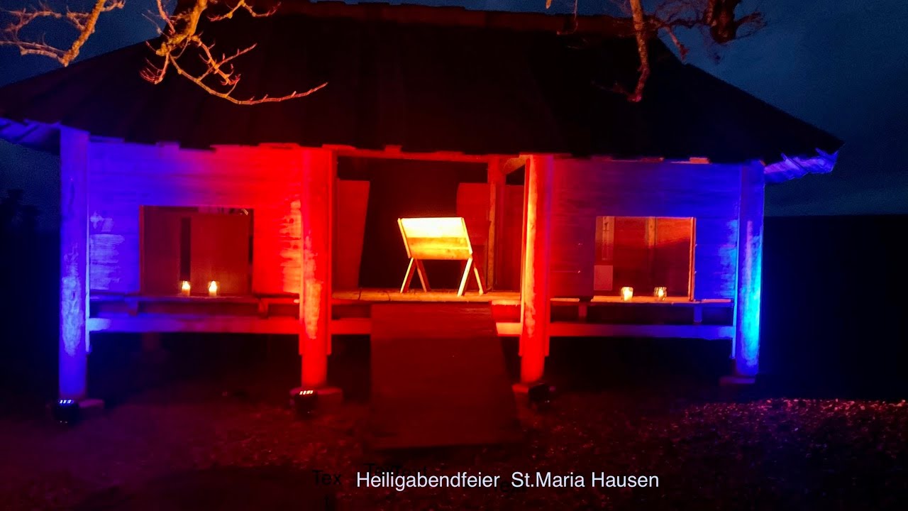 Heilig-Abend-Feier 2020 in Hausen