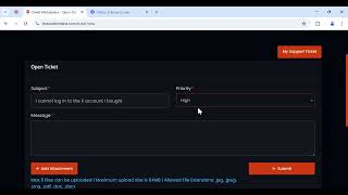 How to Open a Support Ticket on OwletP2P – Get Help Fast! 🎫💬