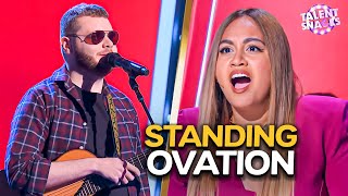 Download Lagu Blind Singer Connor Wink Gets a HUGE 4-Chair Turn | The Voice Australia MP3