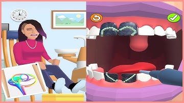 🌈Dentist Bling in Max Level Gameplay iOS,Android Walkthrough Update All Trailer Mobile Game ASMR FXL