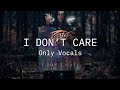 Tarja Turunen Feat. Dani Filth - I Don't Care (Only Vocals/Acapella) from the New Album Frisson Noir