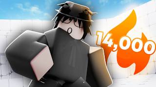 #1 Mobile reaches 14,000 STREAK in Roblox Rivals...