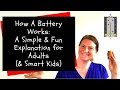 How does a battery work simple  fun explanation for adults  smart kids