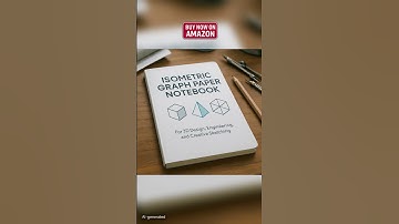 Isometric notebook https://amzn.to/40vNVYq