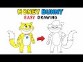 👉 Wait for Result 😱 Honey Bunny Cat Drawing Step by Step 🔥